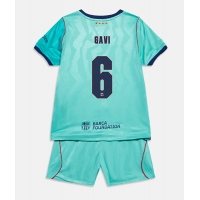 Barcelona Paez Gavi #6 Tredje Tröja Barn 2026-27 Kortärmad (+ Korta byxor)